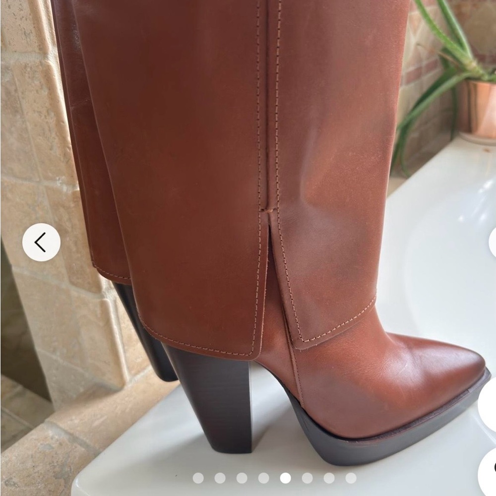 Vince Camuto Tan Heeled Boots